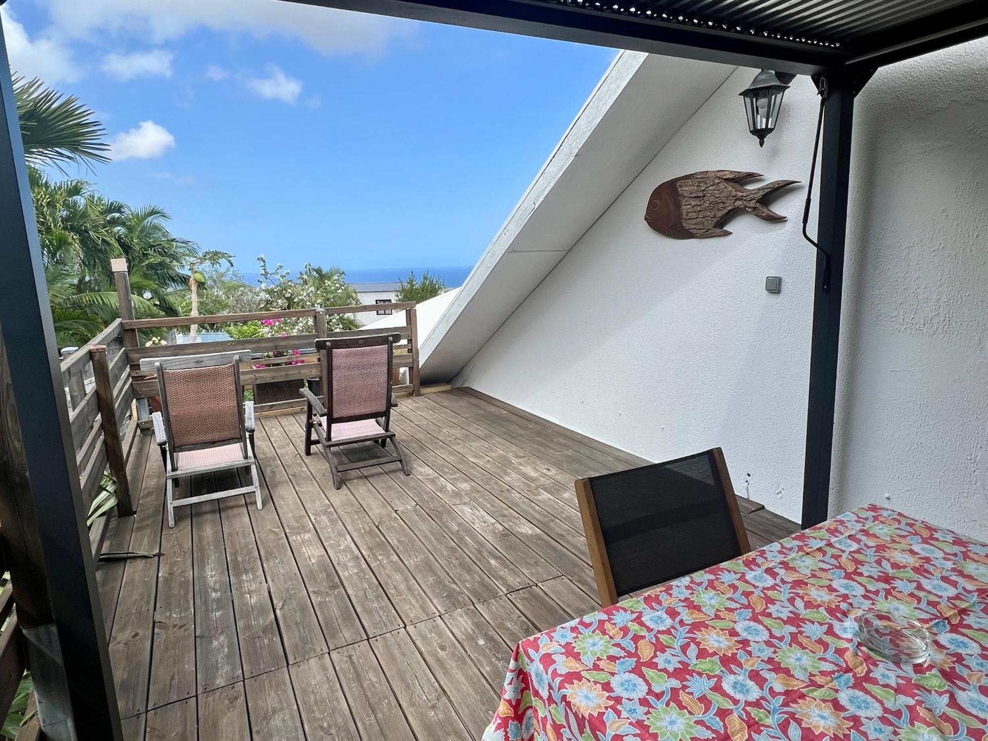 Ravine Bleue Etage Bed and Breakfast Riviere Saint-Louis Buitenkant foto