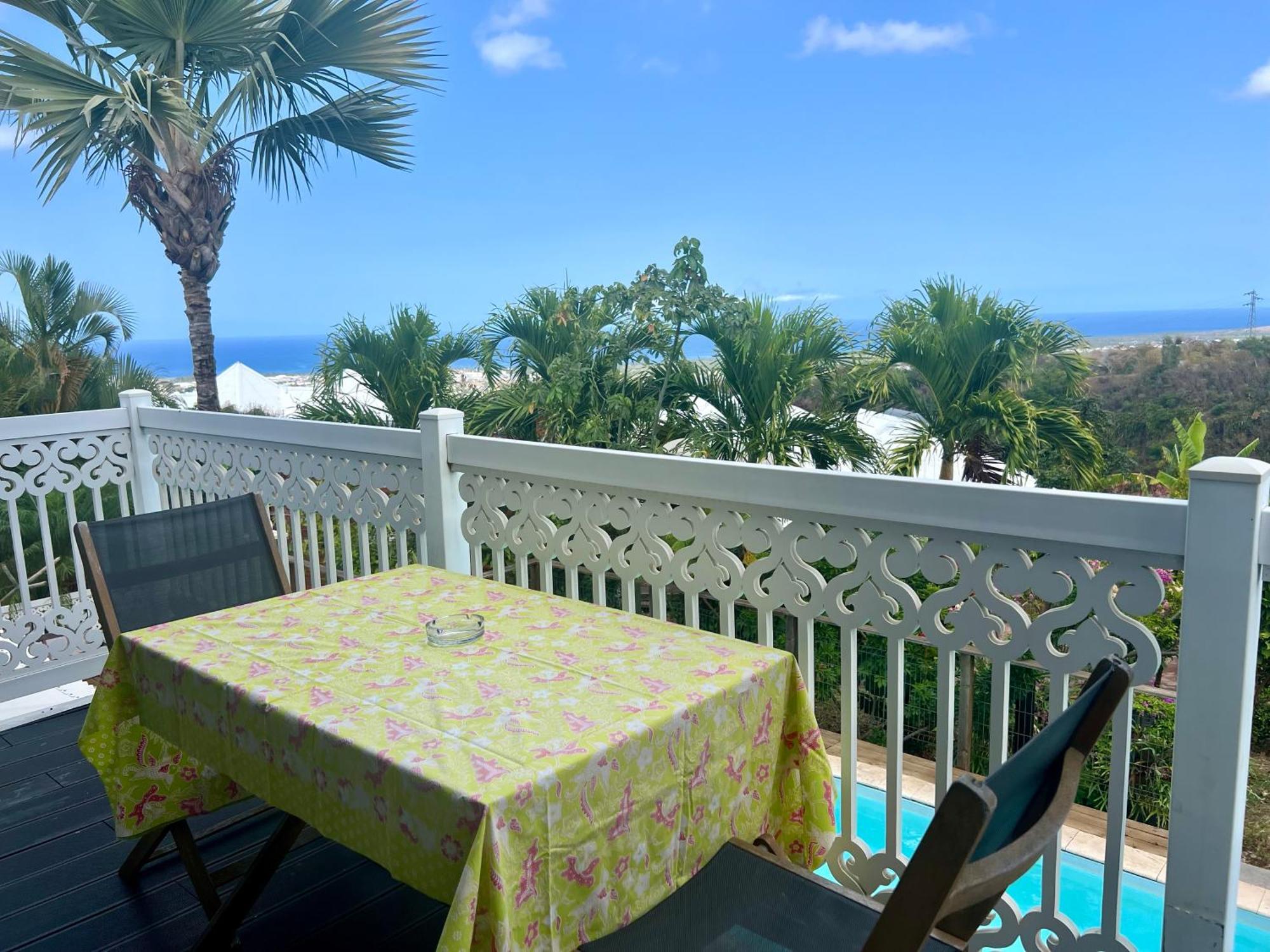 Ravine Bleue Etage Bed and Breakfast Riviere Saint-Louis Buitenkant foto